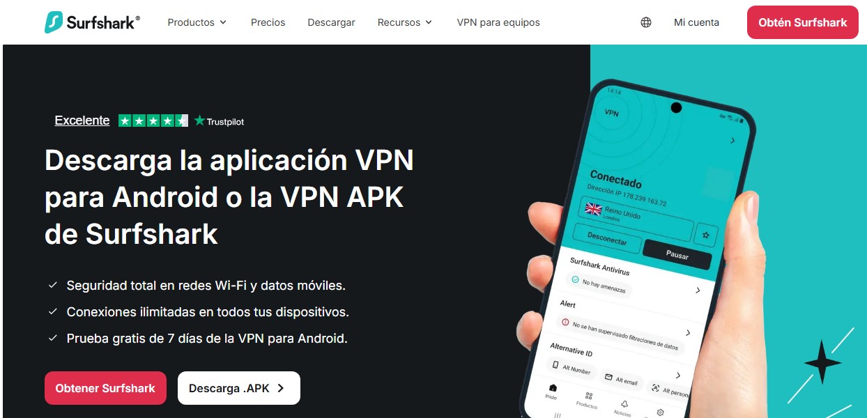 VPN APK Surfshark