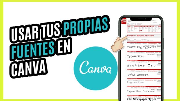 Cómo descargar y agregar fuentes en Canva