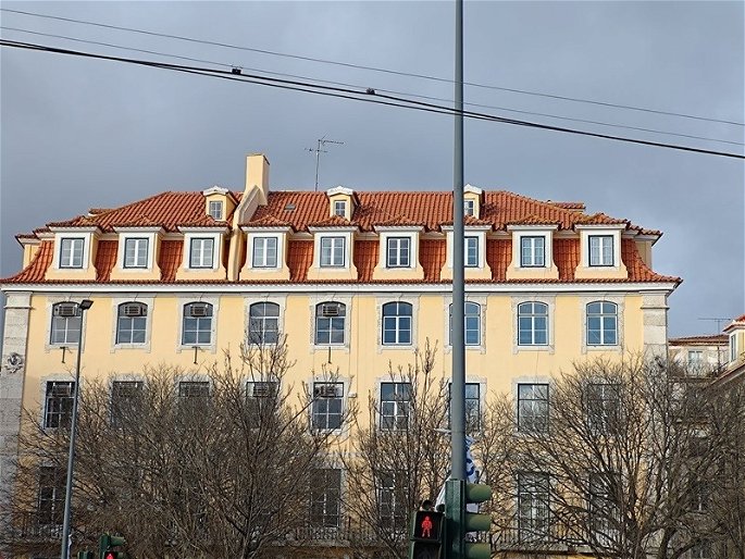 слика на зграда