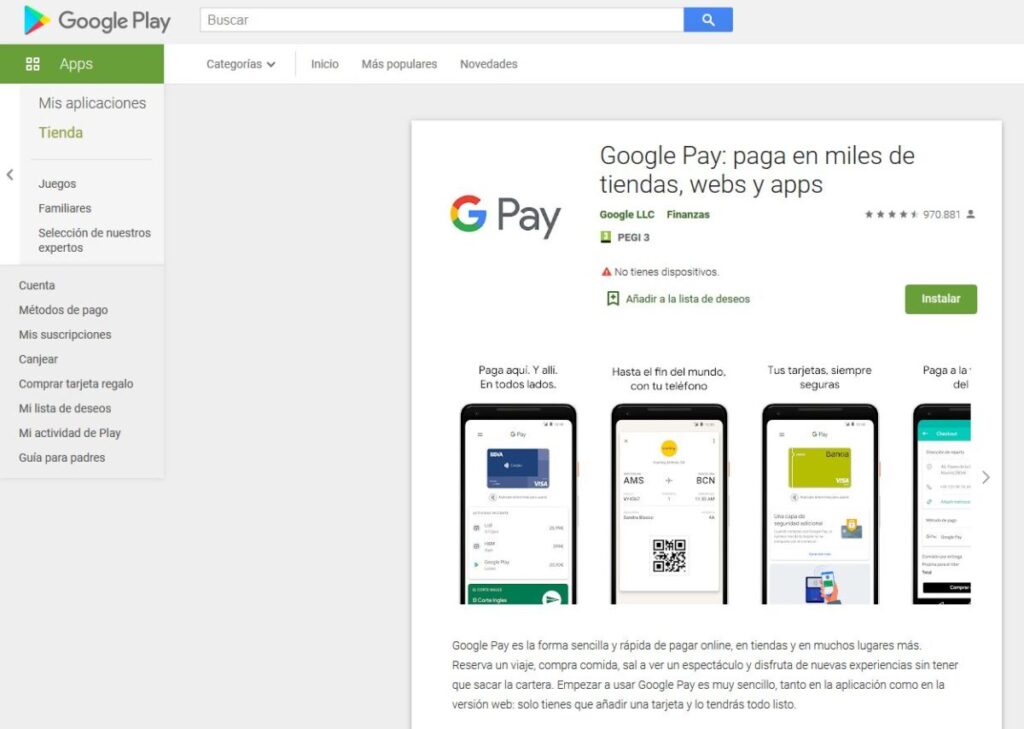 Integration of Google Pay in your Online Store