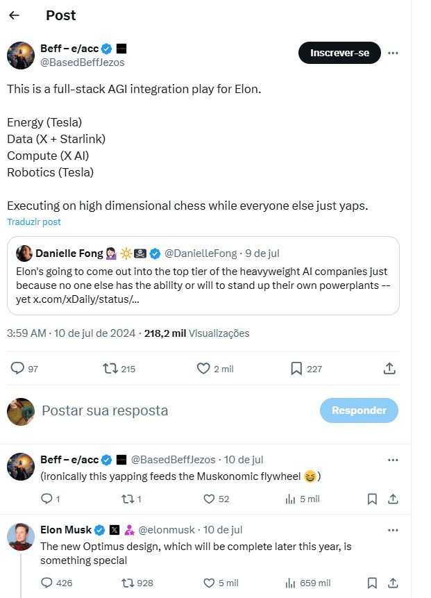 Elon Musk dice que el diseño del robot Optimus 'es algo especial'
