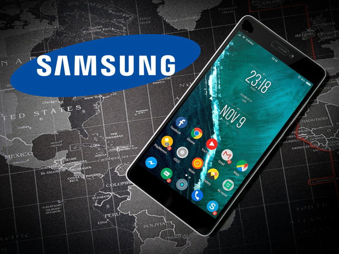 Teléfono Celular Con Logotipo Samsung