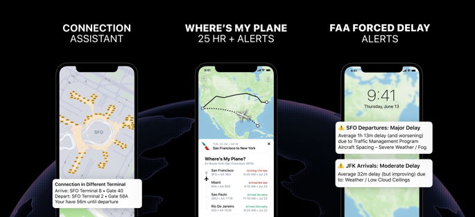 La aplicación Flighty ahora tiene alertas de retrasos de vuelos en tiempo real y con anticipación