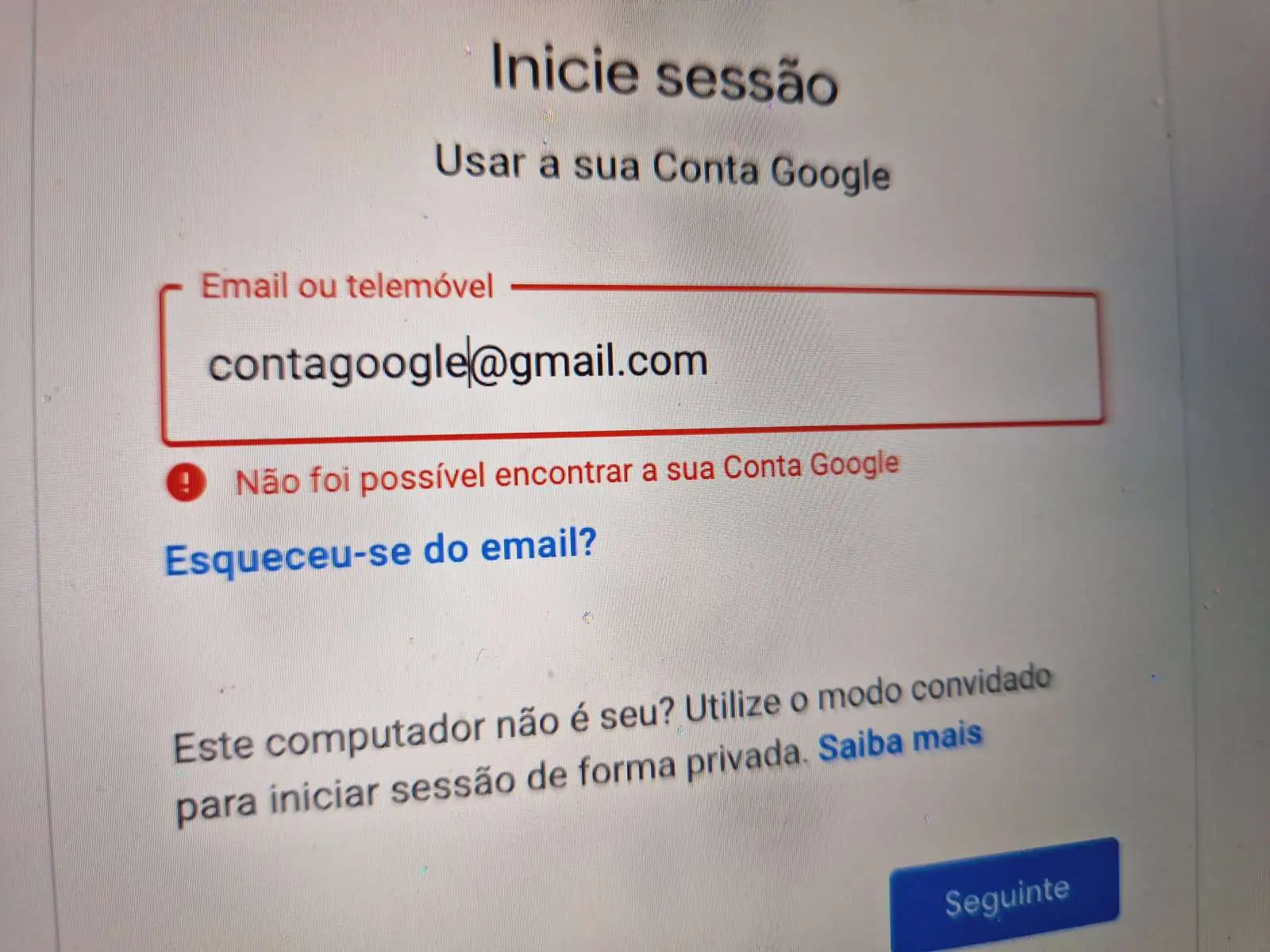 Gmailcontas Advertencia para usuarios de Gmail