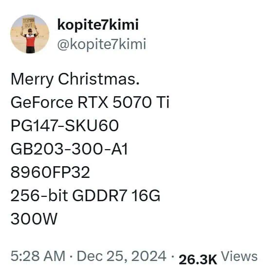 nvidia rtx 5070 y rtx 5070 ti: ¡especificaciones en internet! nvidia rtx 5070 y rtx 5070 ti: ¡especificaciones en internet!