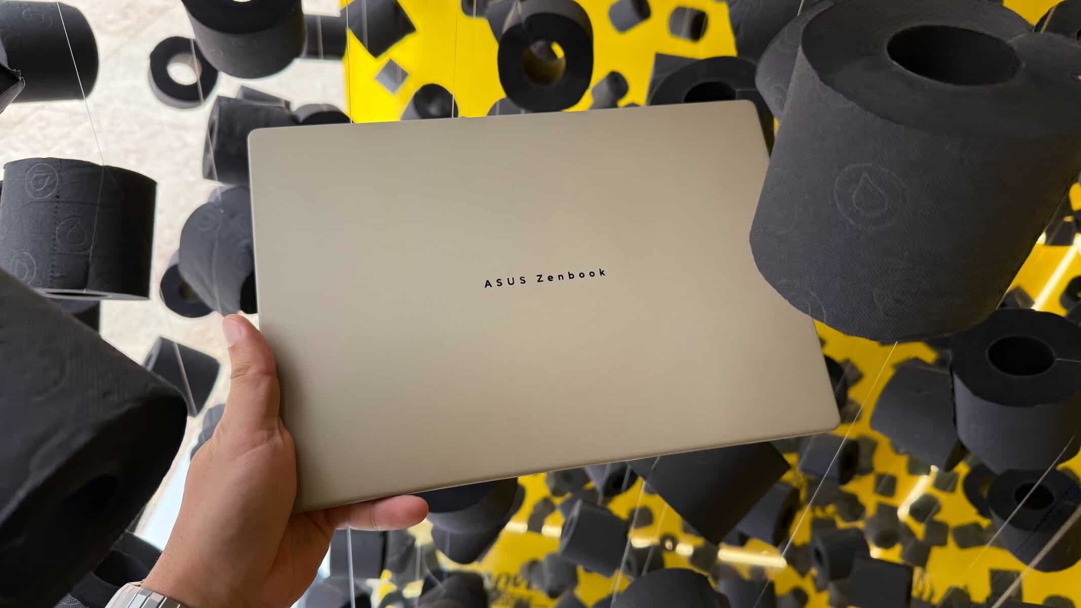 asus zenbook a14: pesa 980g. ¡Pero promete un rendimiento serio!