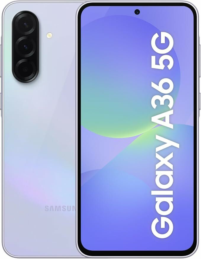 Samsung Galaxy A36 5G 256 GB Teléfono móvil, 8 GB de RAM, Cámara 50 MP