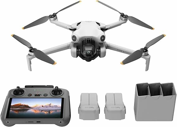 DJI Pack Mini 4 Pro Far con DJI RC 2 (scree de control remoto