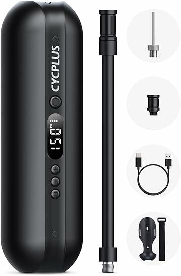 Bomba de aire Cycplus 150 psi, compresor eléctrico portátil