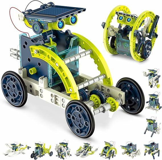 Hot Bee Robot Solar Educational, Toy and Kit Kit para niños de 9 a 12 años