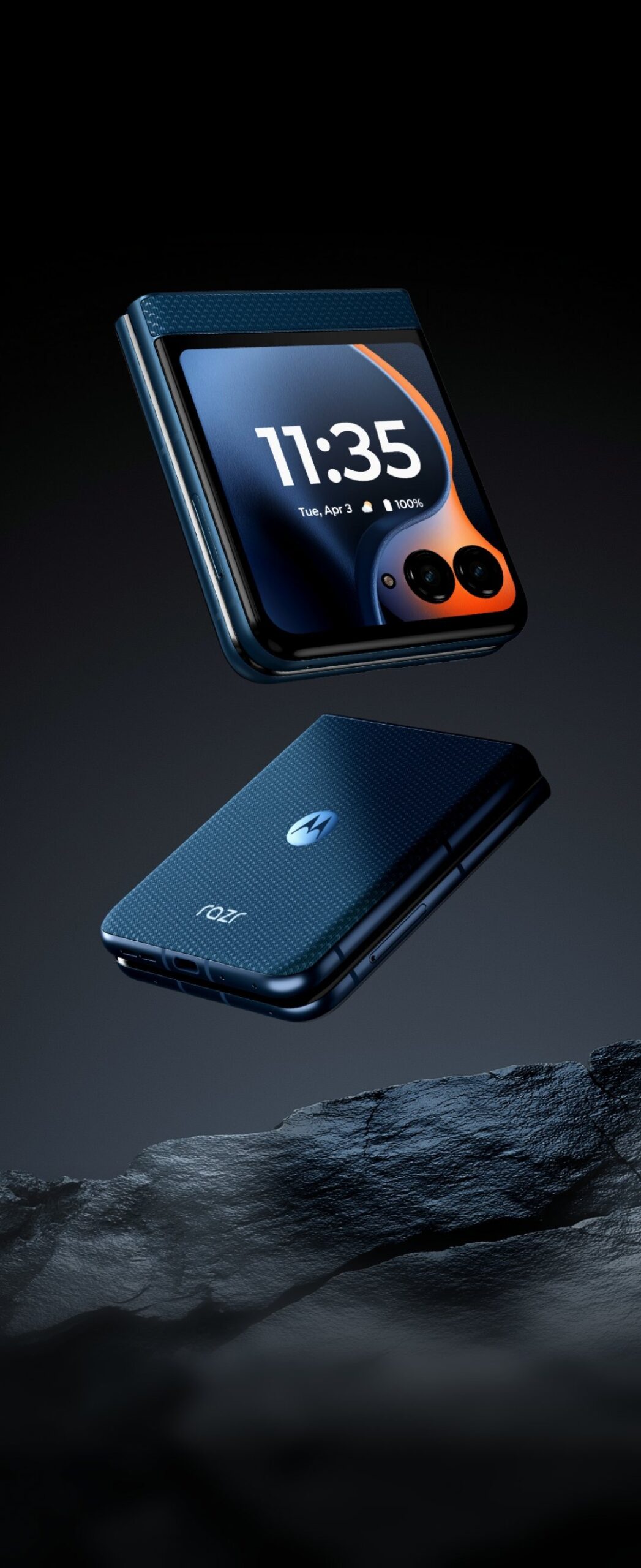 ¡Vea las increíbles imágenes del plegado Motorola Razr 60!