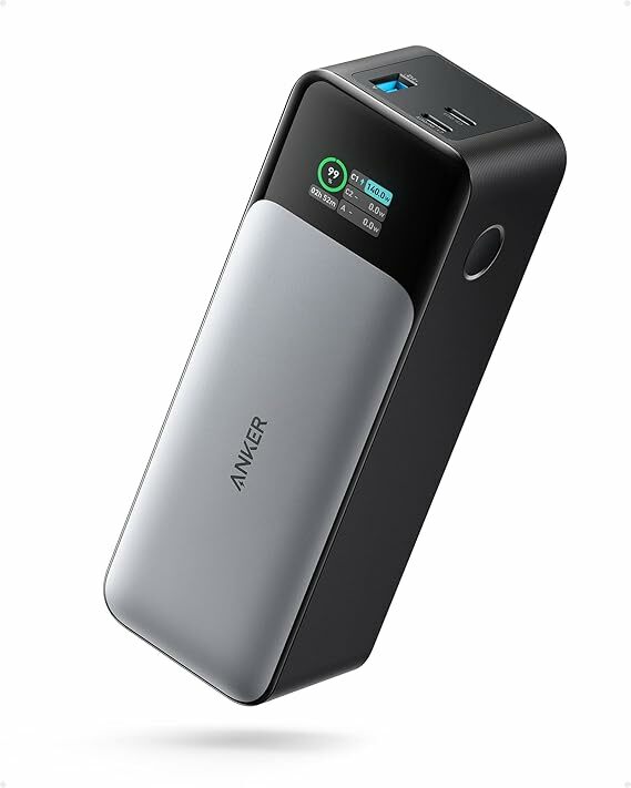 Anker Power Bank Cargo rápido 737, 24,000 cargadores portátiles mAh y 3 puertas