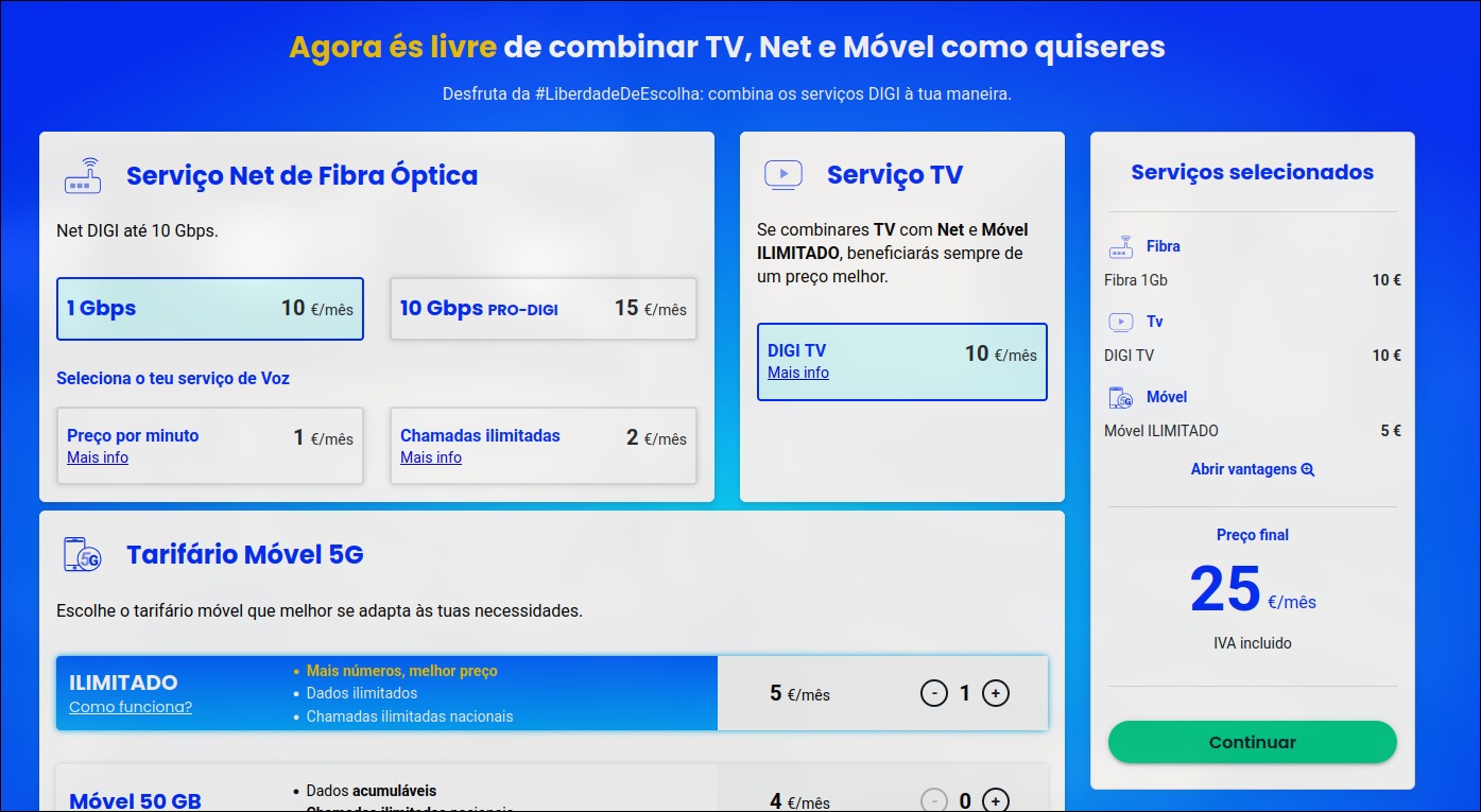 Digi precios descargados. de nuevo. ¿Y ahora?