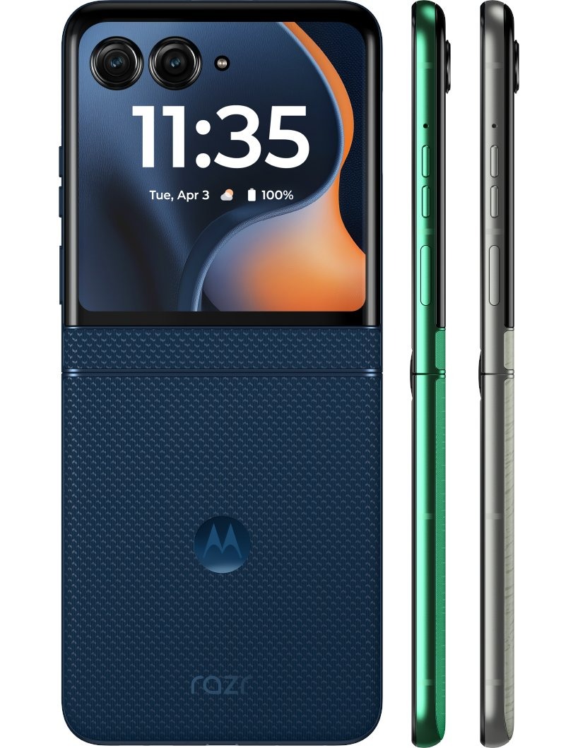 ¡Vea las increíbles imágenes del plegado Motorola Razr 60!