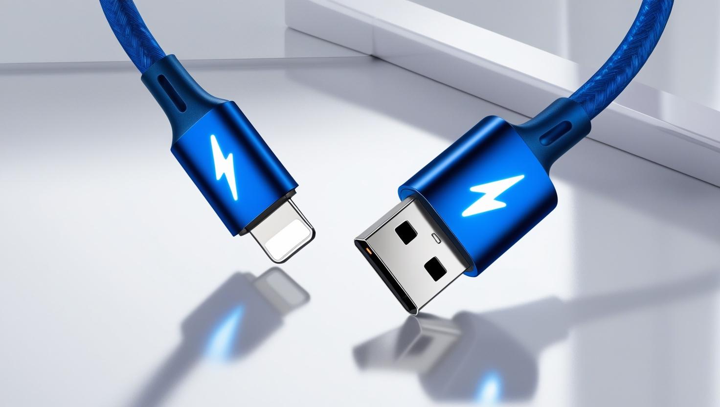 ¿Qué significa un cable USB-C con el símbolo de un radio?