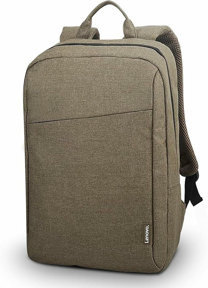 La mochila casual de Lenovo para computadoras portátiles, verde, B210