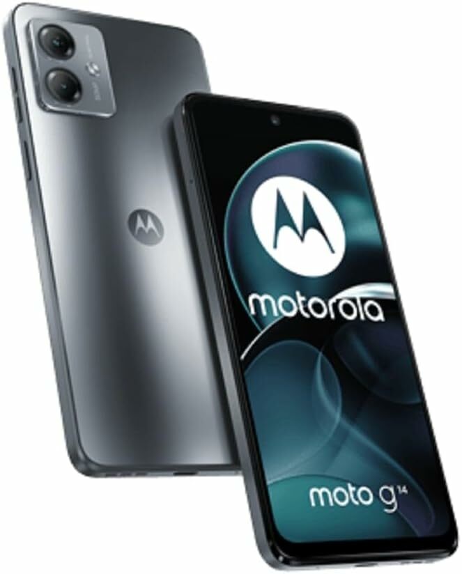 Motorola Smartphone Moto G14, 8/256, pantalla Full HD de 6.5