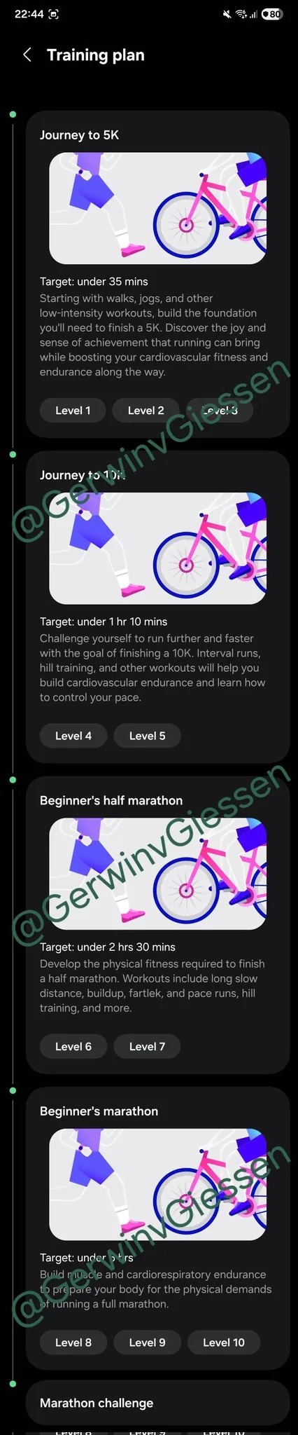 Samsung prepara al nuevo entrenador de carrera en una UI 8 Samsung prepara al nuevo entrenador de carrera en una UI 8