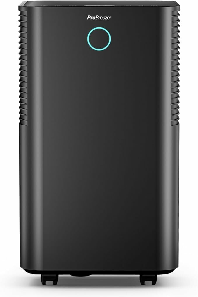 Pro Breeze Omnidry Deshumidificador de 12 litros, bajo consumo, silencio, 3 modos