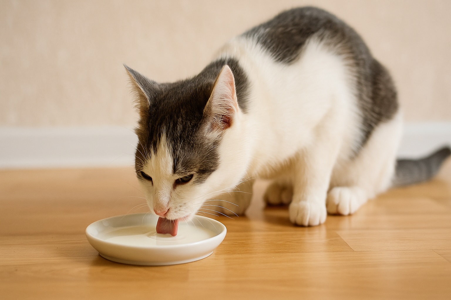 Los gatos tienen un problema con la leche y la ciencia explicaron por qué