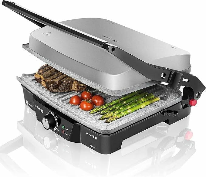 Ceccotec Rock'ngrill, Grill eléctrica con revestimiento de rockstone