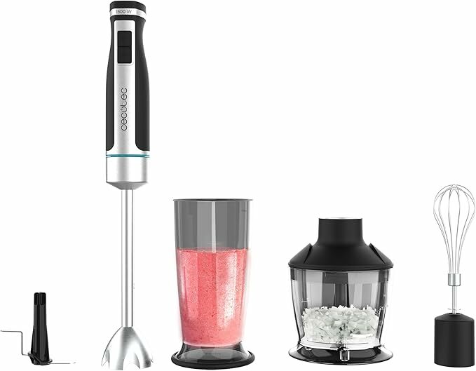 Ceccotec powergear 1500 mágica varita, titanium cubriendo cuchillas