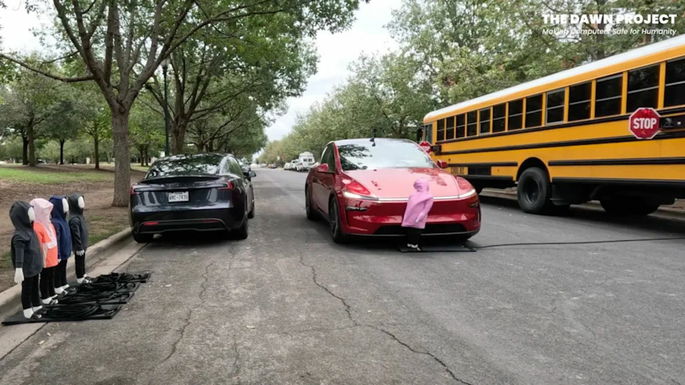 Falla de Tesla en la prueba