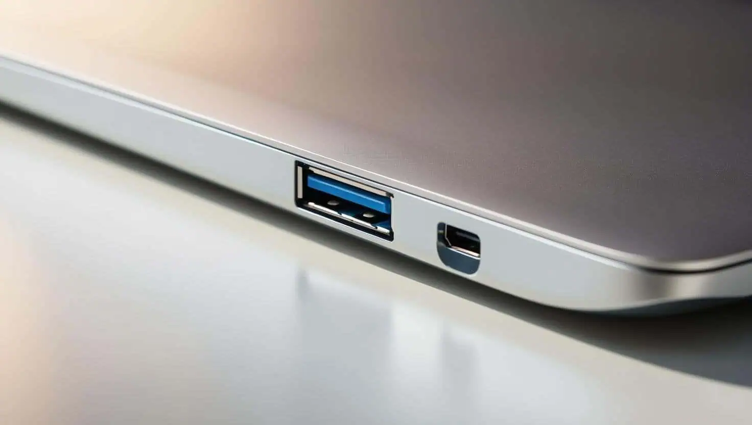 ¿Qué significa un puerto USB azul en su computadora?