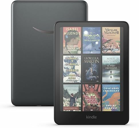 Kindle Colorsoft Signature Edition (32 GB) de Amazon | Con pantalla de color, luz frontal autojustable, carga inalámbrica y batería a largo plazo
