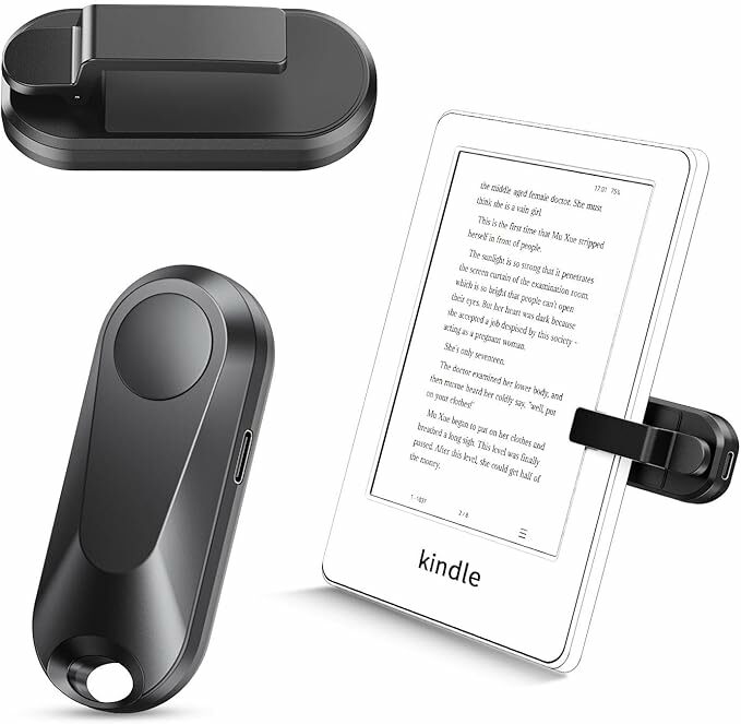Sycelu K2 RF Remote Control Turner Turner para accesorios Kindle Paperwhite Lectura Kobo