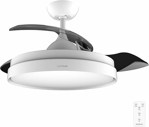 Ventilador de techo de ceccotec con luz