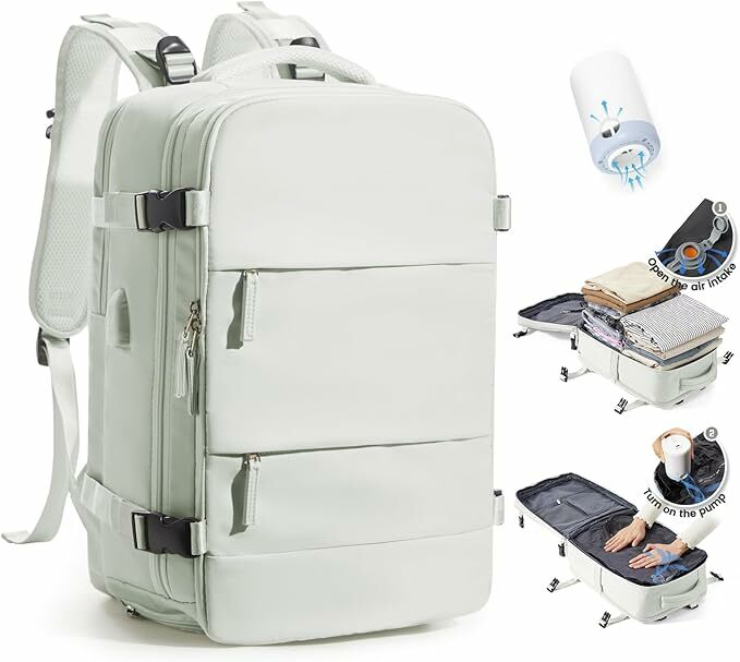 SZLX Travel Mackpack y Embalaje de vacío con bomba