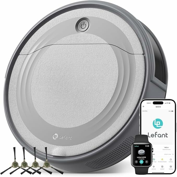 Polvo de vacío robot de Lefant M310