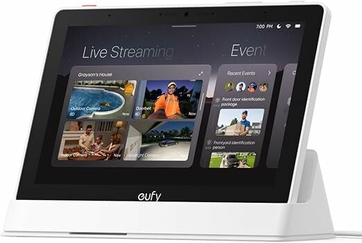 Pantalla inteligente de Eufy, control del hogar