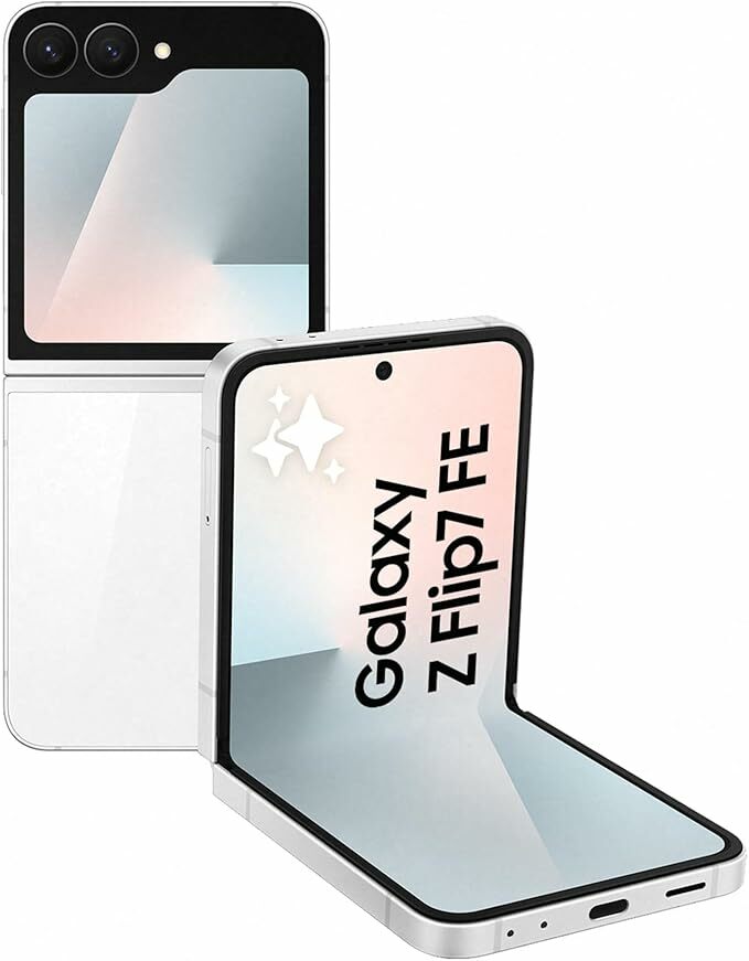 Samsung Galaxy Z Flip7 Fe 256 GB - Teléfono con IA, diseño plegable, pantalla frontal grande, cámara 50 MP