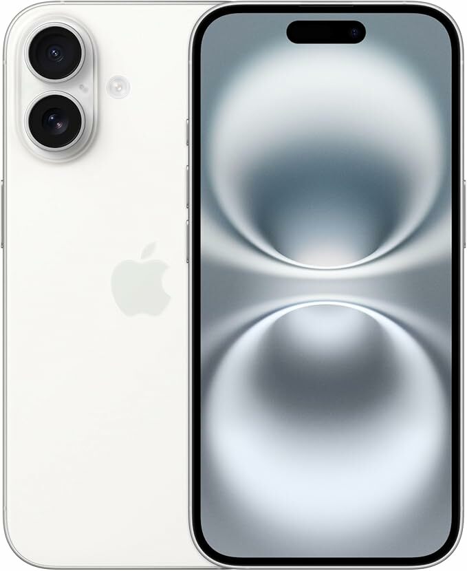 Apple iPhone 16 de 128 GB: 5 g de teléfono inteligente con control de la cámara, chip A18 y autonomía.