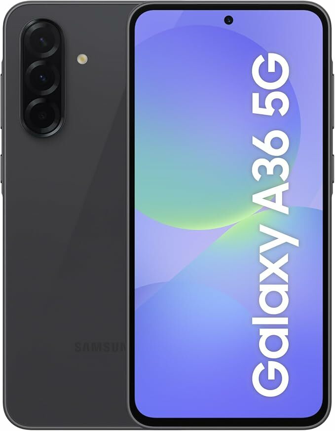 Samsung Galaxy A36 5G 256 GB Teléfono móvil, 8 GB de RAM, 50 MP cámara, lavanda