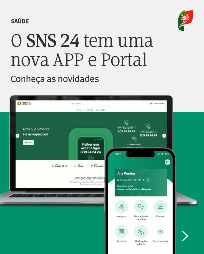 Nueva aplicación y portal SNS 24
