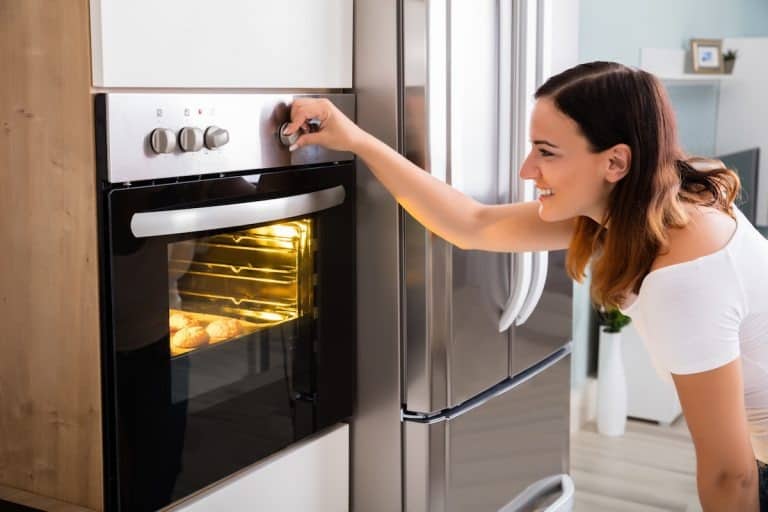 Horno a sobrecalentamiento, mensaje del horno, mitad de la luz del horno de la luz, electrodomésticos de gas