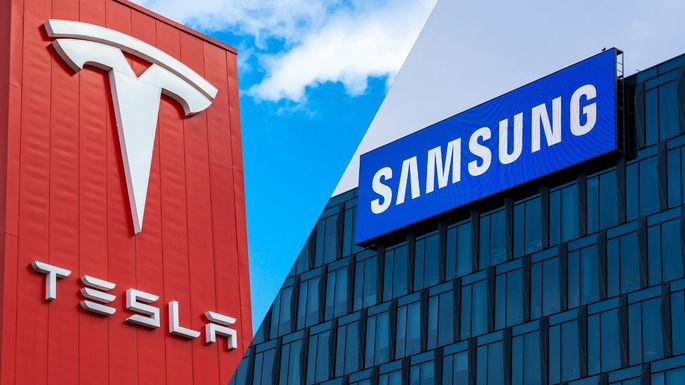 Tesla y Samsung Close Partnership
