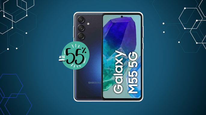 Samsung Galaxy M55 5G tiene un descuento del 54%