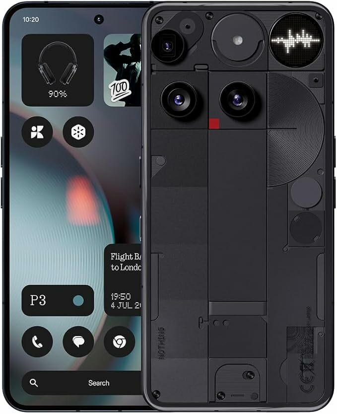 Nothing Phone (3) - teléfono inteligente con triple cámara 50 mp