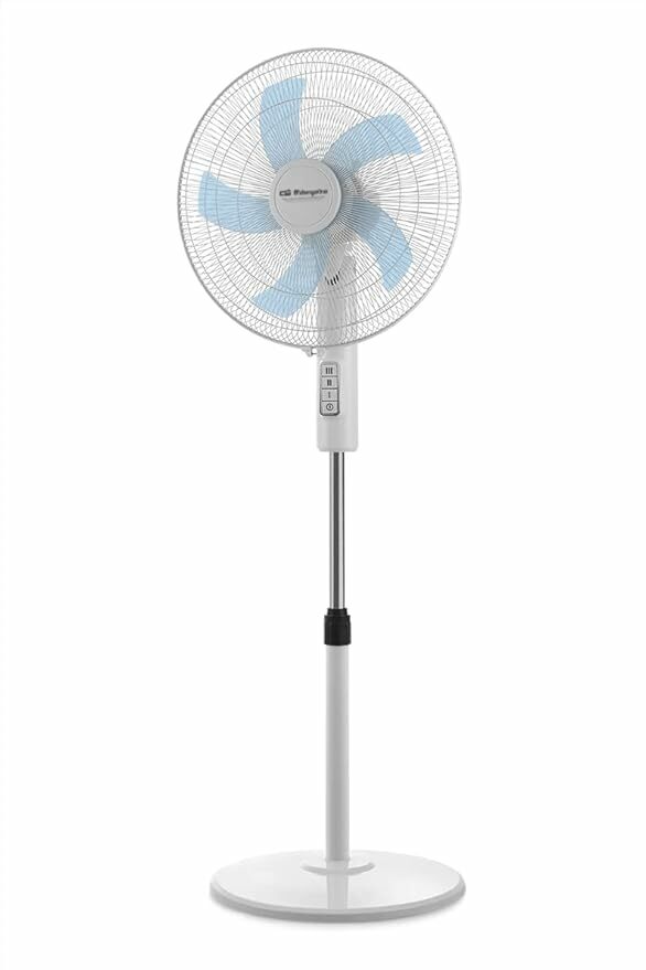 Orbegozo SF de 1040 pies Ventilador, 3 velocidades, Cabeza silenciosa y oscilante