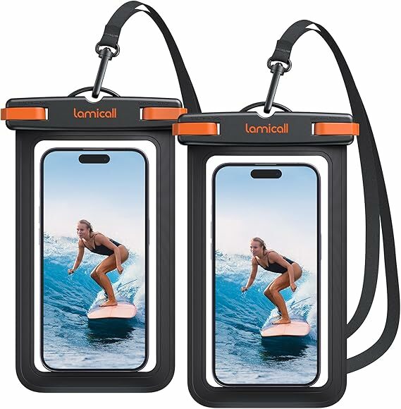 Haga clic para ver la vista completa de rufus que le pregunto a rufus es compatible con iPhone. ¿Se puede usar bajo el agua? ¿Es fácil de transportar? Pregunte algo más Cover de la cubierta de Lamillos - [2 unidades]