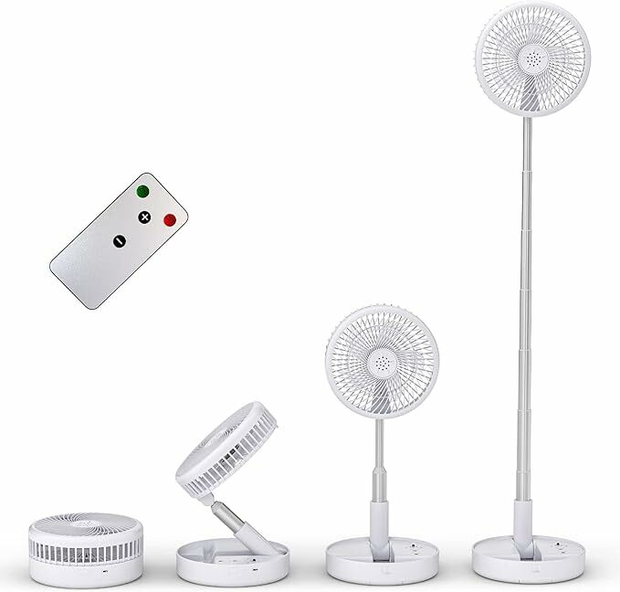 Ventilador portátil de Portable con control remoto