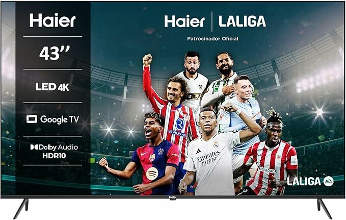 Haier Direct LED 4K UHD H43K800ux Smart TV 43