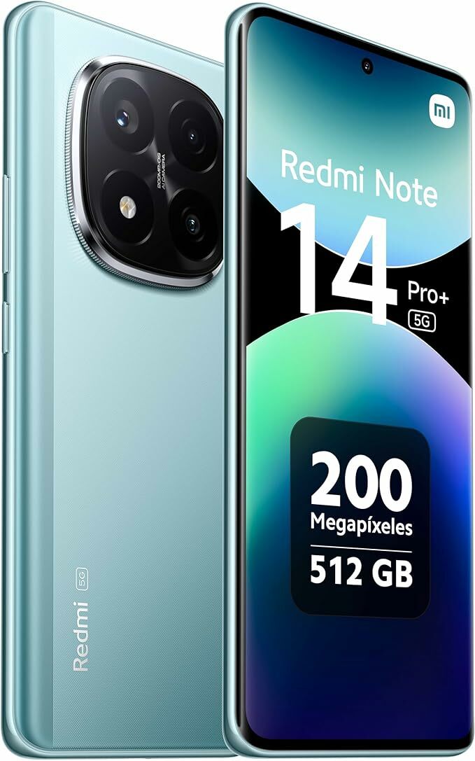 Xiaomi Redmi Note 14 Pro + 5G, 12 + 512 GB Smartphone, 6.67