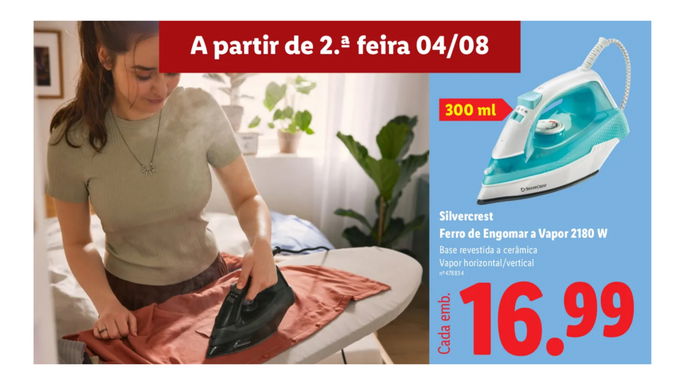 plancha de vapor Lidl