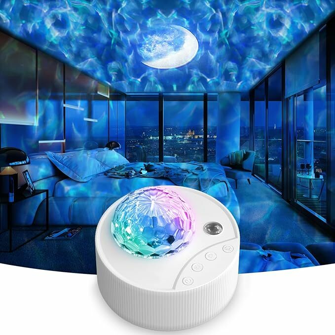 Estrellas del proyector Moredig, luz nocturna, 13 luz suave