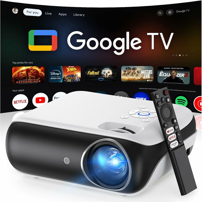 Happrun mini proyector 4K